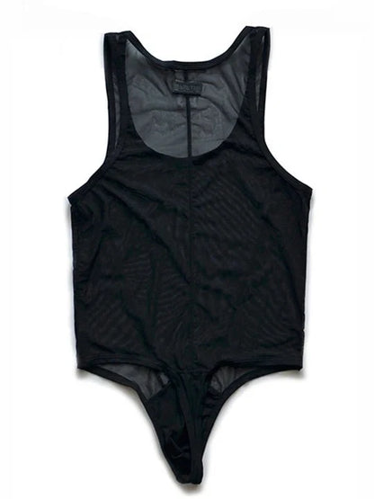 Mesh Breathable Nylon Bodysuit alternate view 13