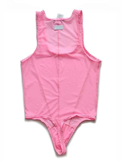 Mesh Breathable Nylon Bodysuit alternate view 6