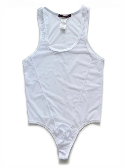 Mesh Breathable Nylon Bodysuit