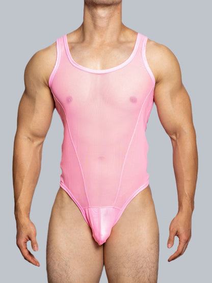 Mesh Breathable Nylon Bodysuit alternate view 2