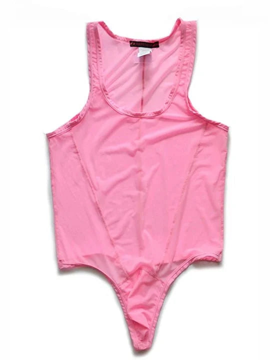 Mesh Breathable Nylon Bodysuit alternate view 7