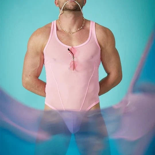 Mesh Breathable Nylon Bodysuit