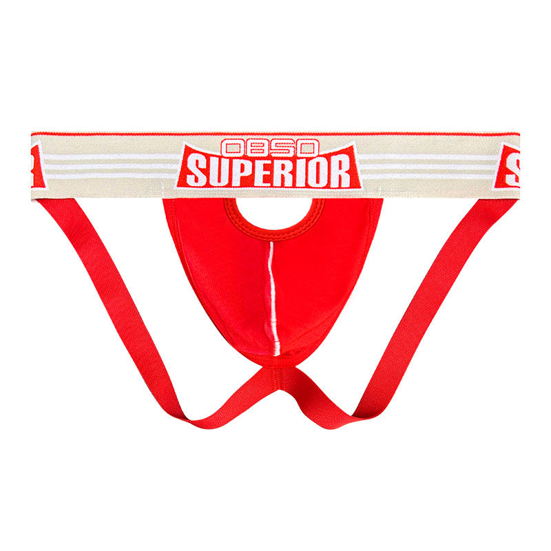 Retro Wide Waistband Cotton Jockstrap