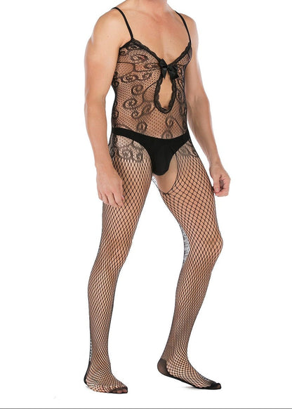 Crotchless Sheer Bodystocking alternate view 3