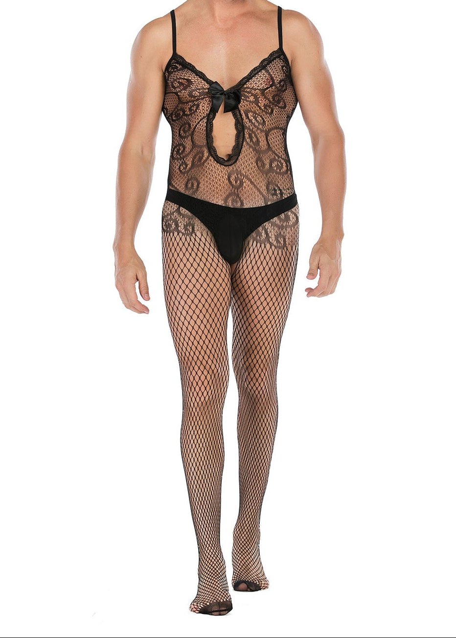 Crotchless Sheer Bodystocking alternate view 5