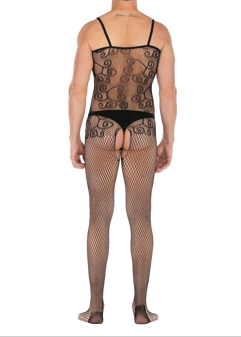 Crotchless Sheer Bodystocking alternate view 4
