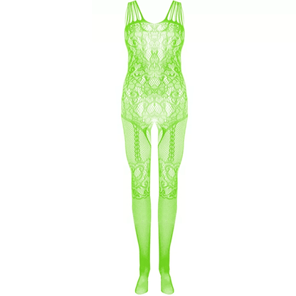 Cut Out Crotchless Fishnet Bodystocking alternate view 9