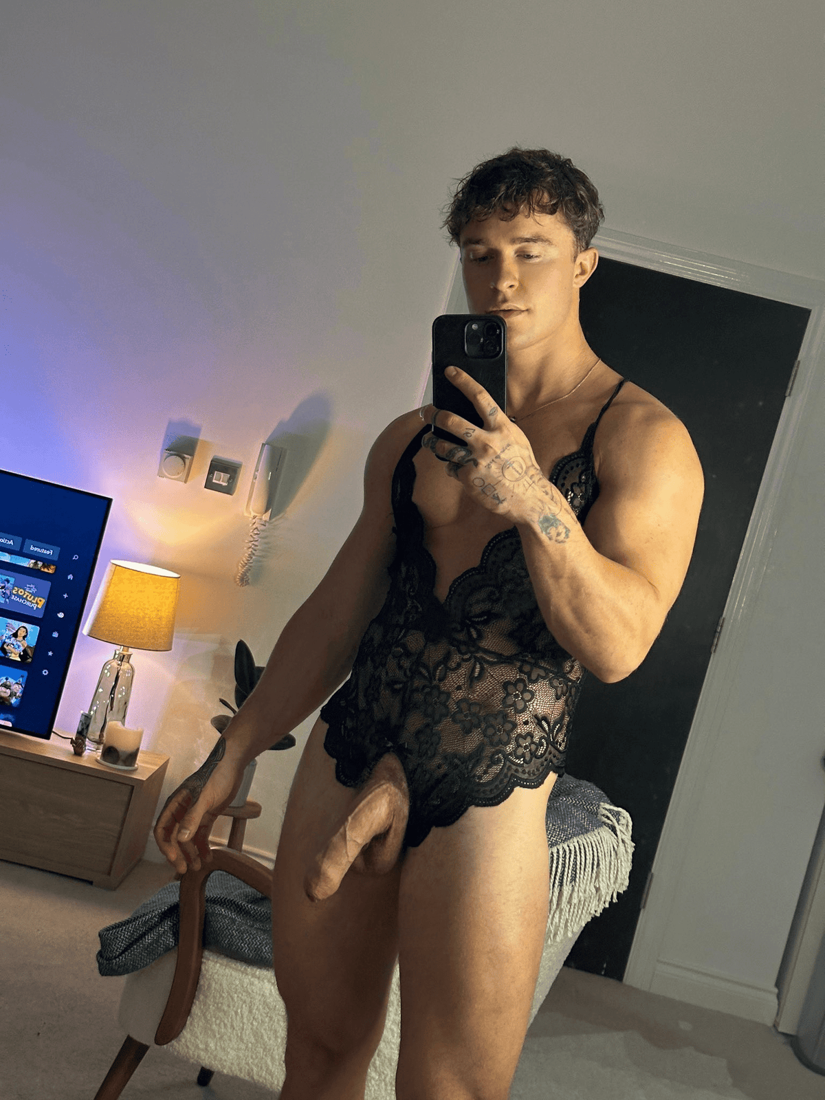 Lace Teddy alternate view 4