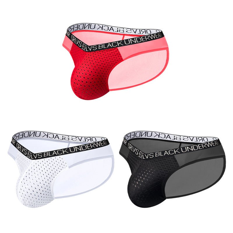 Product View of Sport Mesh Pouch Sheer Back Briefs alternate angle