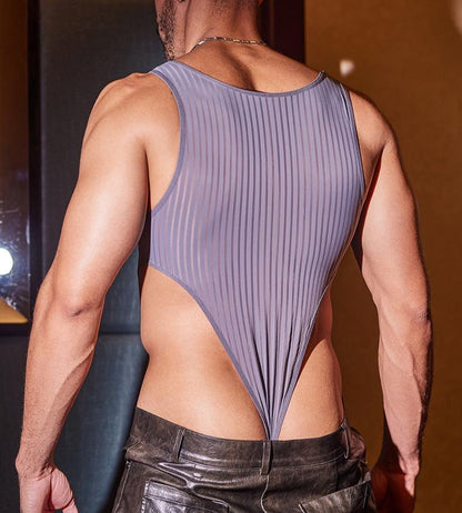 T string High Slit Bodysuit alternate view 3