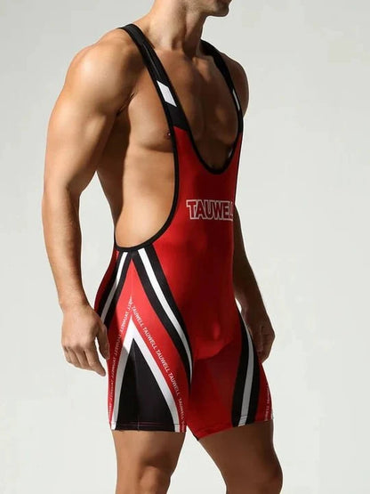 Fitness Wrestling Vest Bodysuit alternate view 16