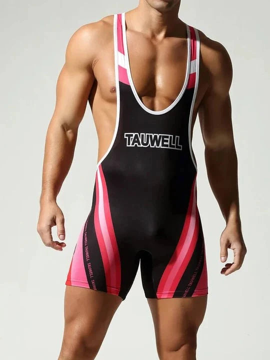 Fitness Wrestling Vest Bodysuit alternate view 3