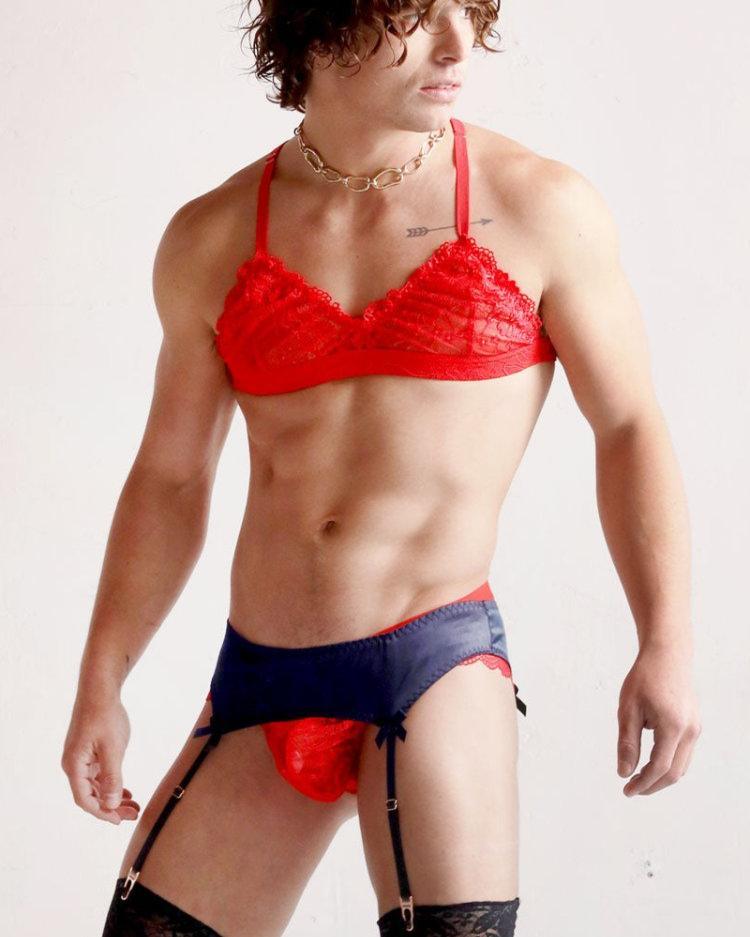 Scalloped Lace Adjustable Bra product view