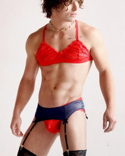 Scalloped Lace Adjustable Bra product view