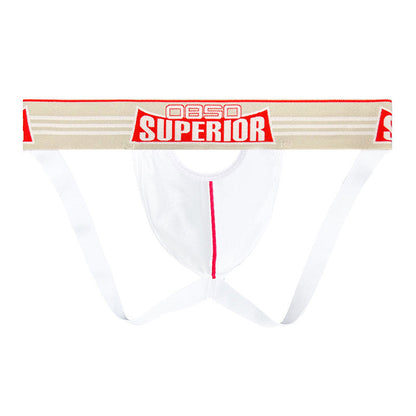 Retro Wide Waistband Cotton Jockstrap