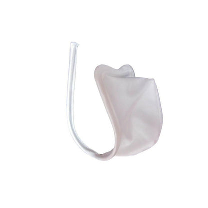 White Bulge Pouch Solid Color C String side view